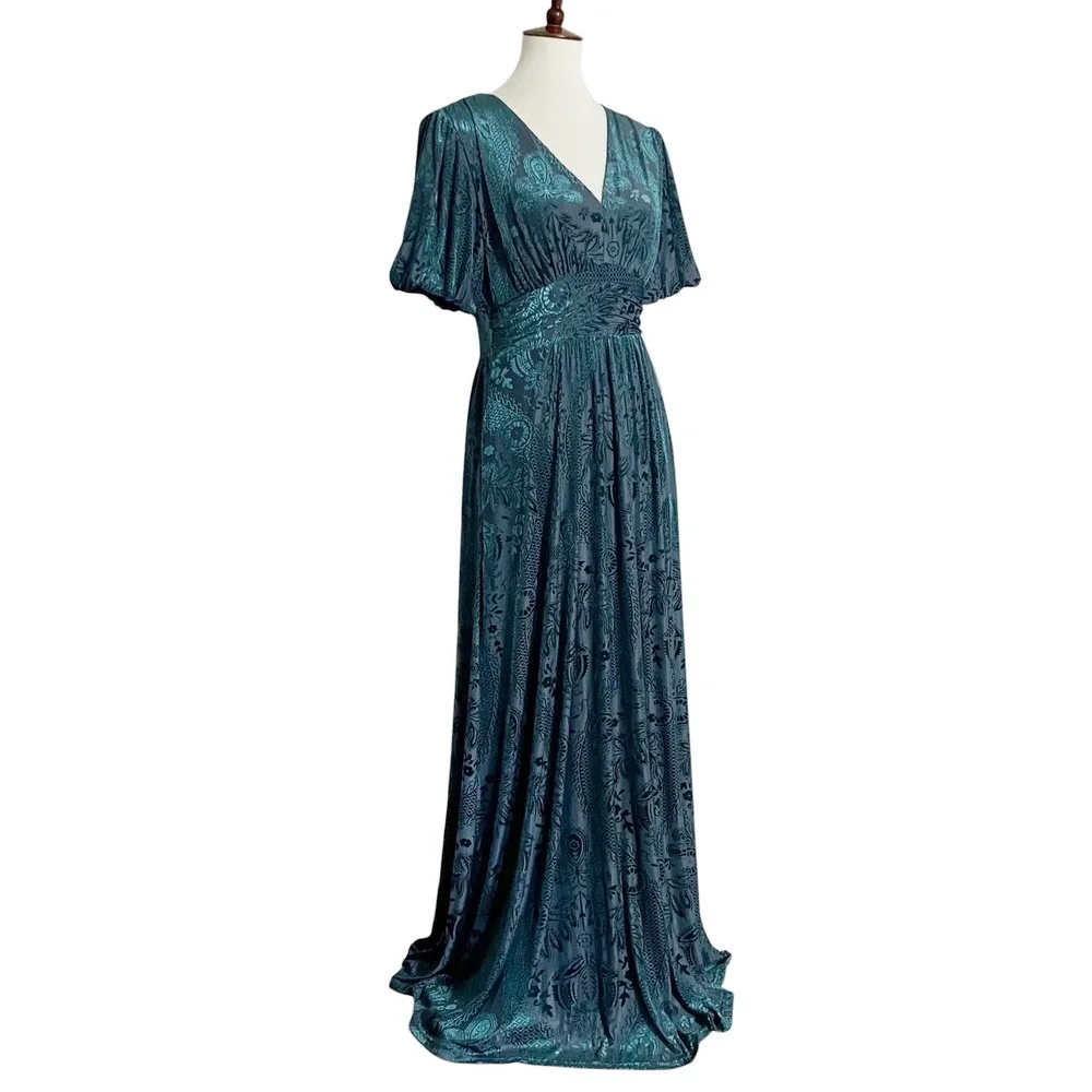 Baltic Born Women's Leslie Velvet Maxi Dress Size‎ Large